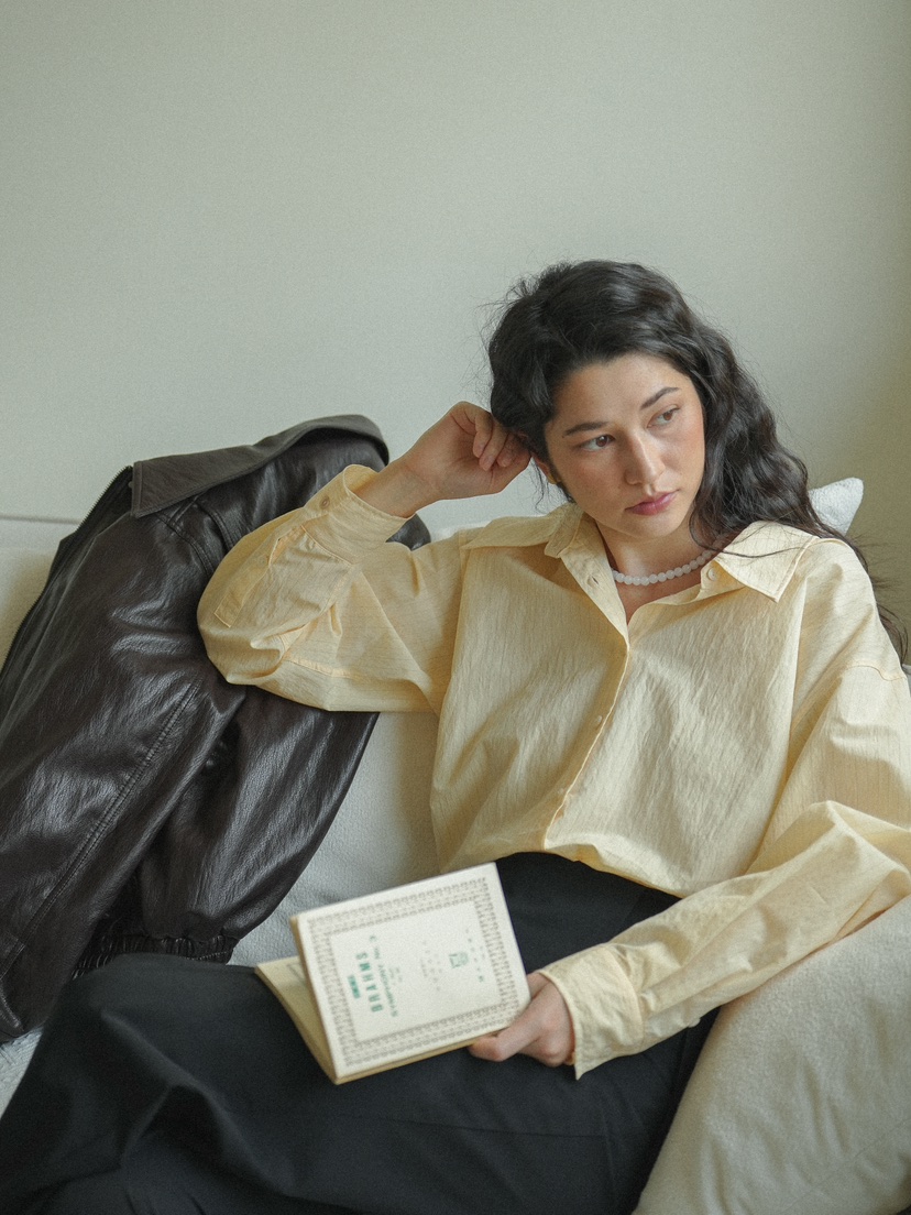 MILUI直郵韓國代購㊣女裝新品推薦休閑25春夏職業襯衫蕾絲衫HAUSWOMEN襯衫/蕾絲衫