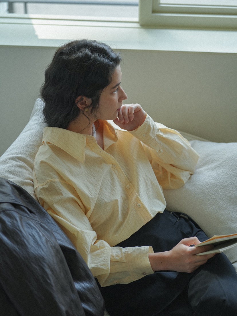 MILUI直郵韓國代購㊣女裝新品推薦休閑25春夏職業襯衫蕾絲衫HAUSWOMEN襯衫/蕾絲衫