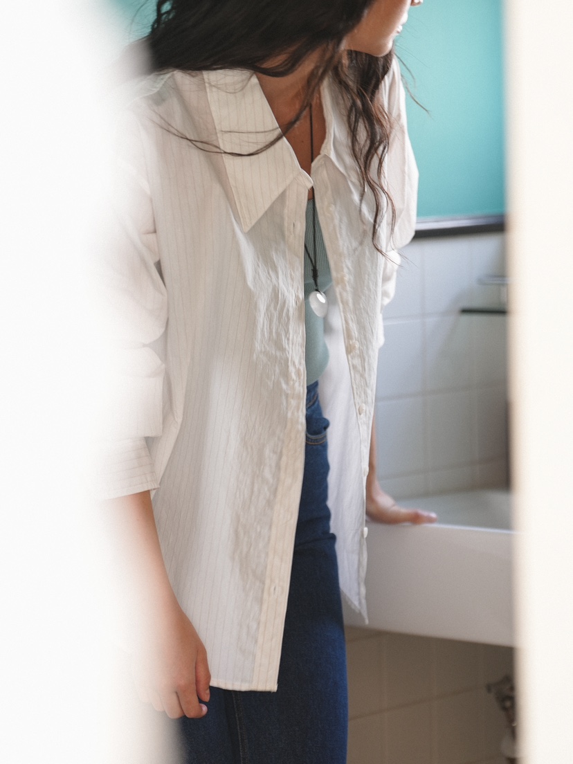 MILUI直郵韓國代購㊣女裝新品推薦休閑25春夏職業襯衫蕾絲衫HAUSWOMEN襯衫/蕾絲衫