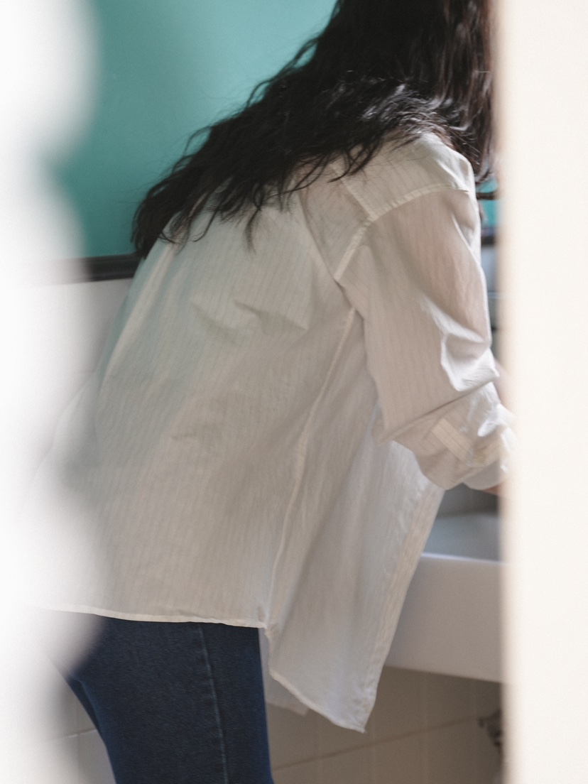 MILUI直郵韓國代購㊣女裝新品推薦休閑25春夏職業襯衫蕾絲衫HAUSWOMEN襯衫/蕾絲衫