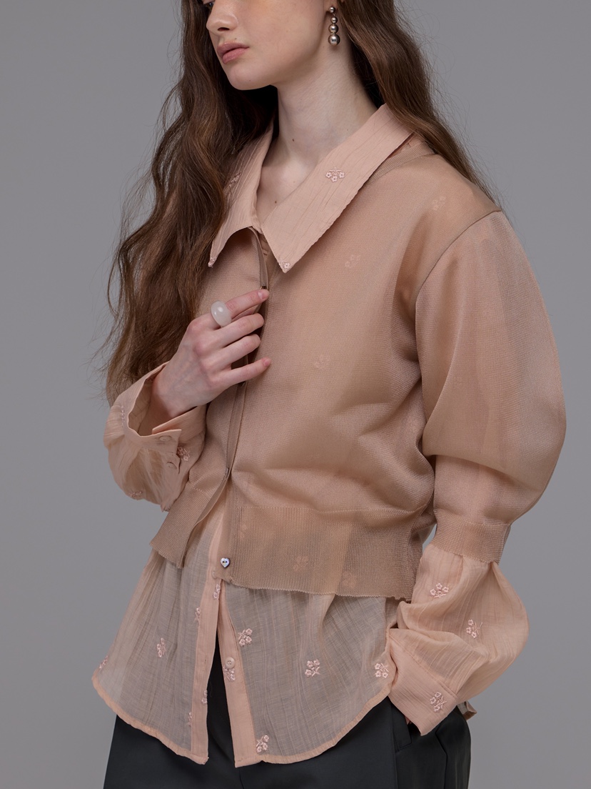 MILUI直郵韓國代購㊣女裝新品休閑熱賣職業人氣時尚推薦針織衫HAUSWOMEN針織衫圖色1