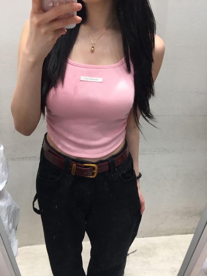 mars韓國直郵㊣女裝新款休閑熱賣推薦25春夏職業人氣吊帶背心mars吊帶/背心