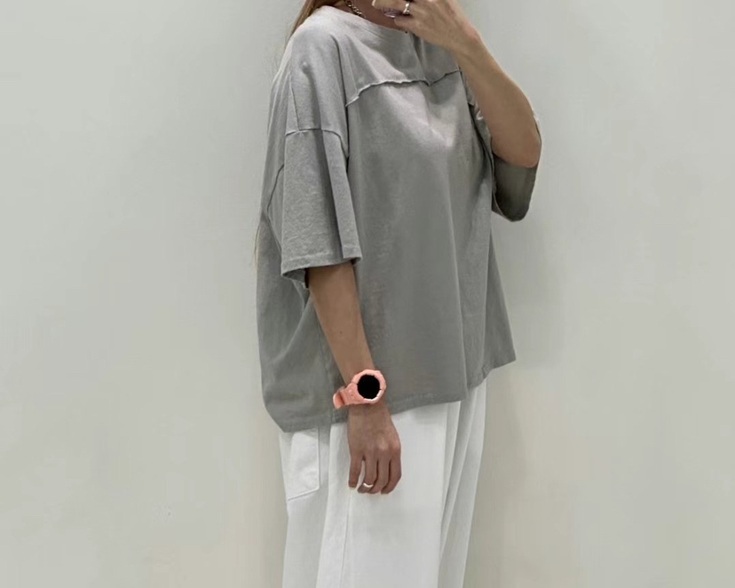 ZACCU韓國㊣直郵東大門代購女裝新款人氣推薦熱賣休閑25春夏T恤ZACCUT恤