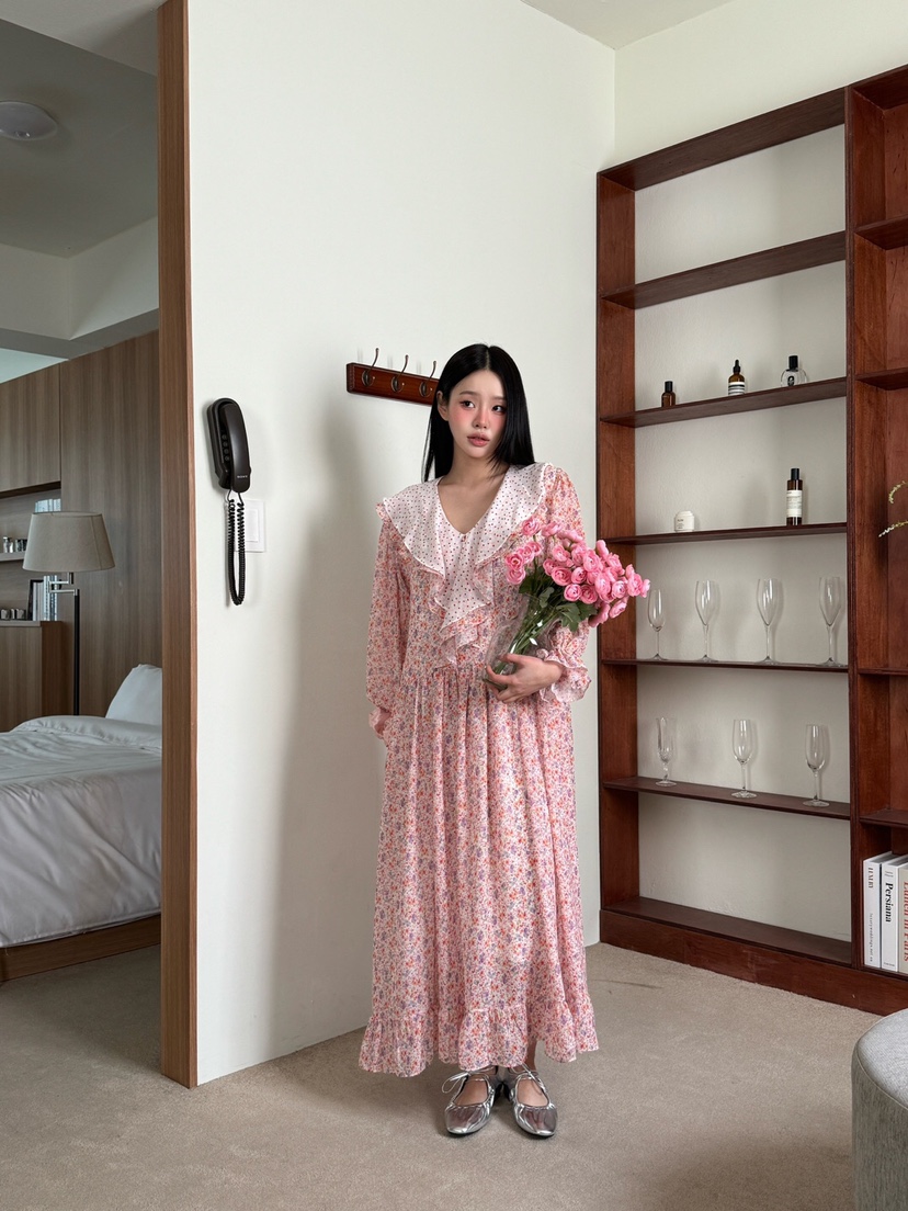 MAISONDEGLORY韓國㊣直郵東大門代購女裝新品時尚職業連衣裙MAISON DE GLORY連衣裙