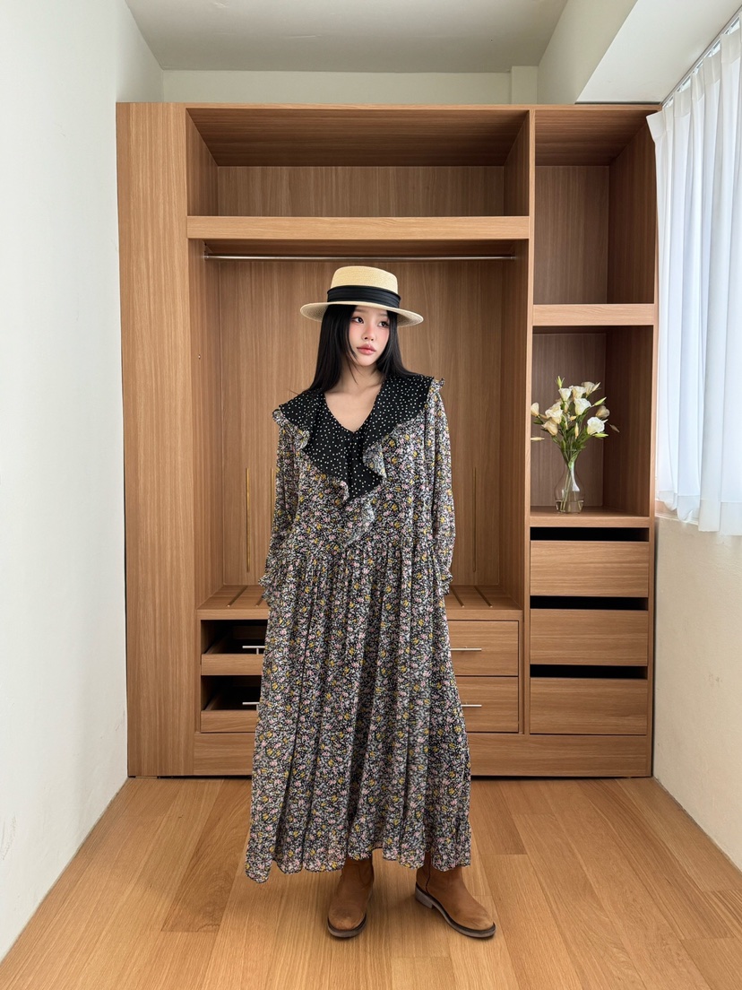 MAISONDEGLORY韓國㊣直郵東大門代購女裝新品時尚職業連衣裙MAISON DE GLORY連衣裙圖色2