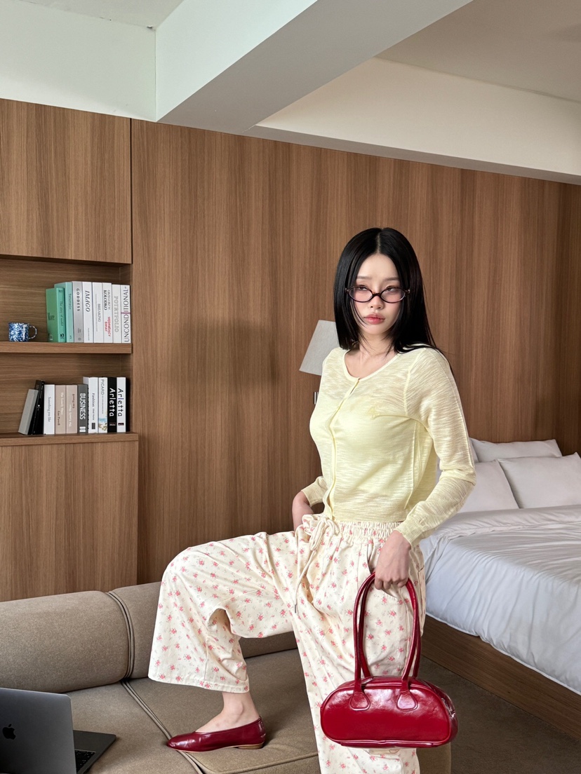 MAISONDEGLORY韓國直郵㊣東大門實拍女裝新款休閑針織衫開衫MAISON DE GLORY針織衫
