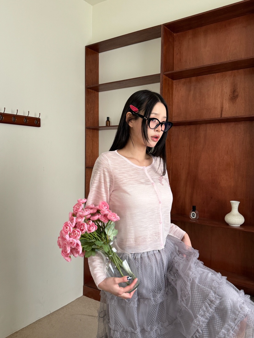 MAISONDEGLORY韓國直郵㊣東大門實拍女裝新款休閑針織衫開衫MAISON DE GLORY針織衫