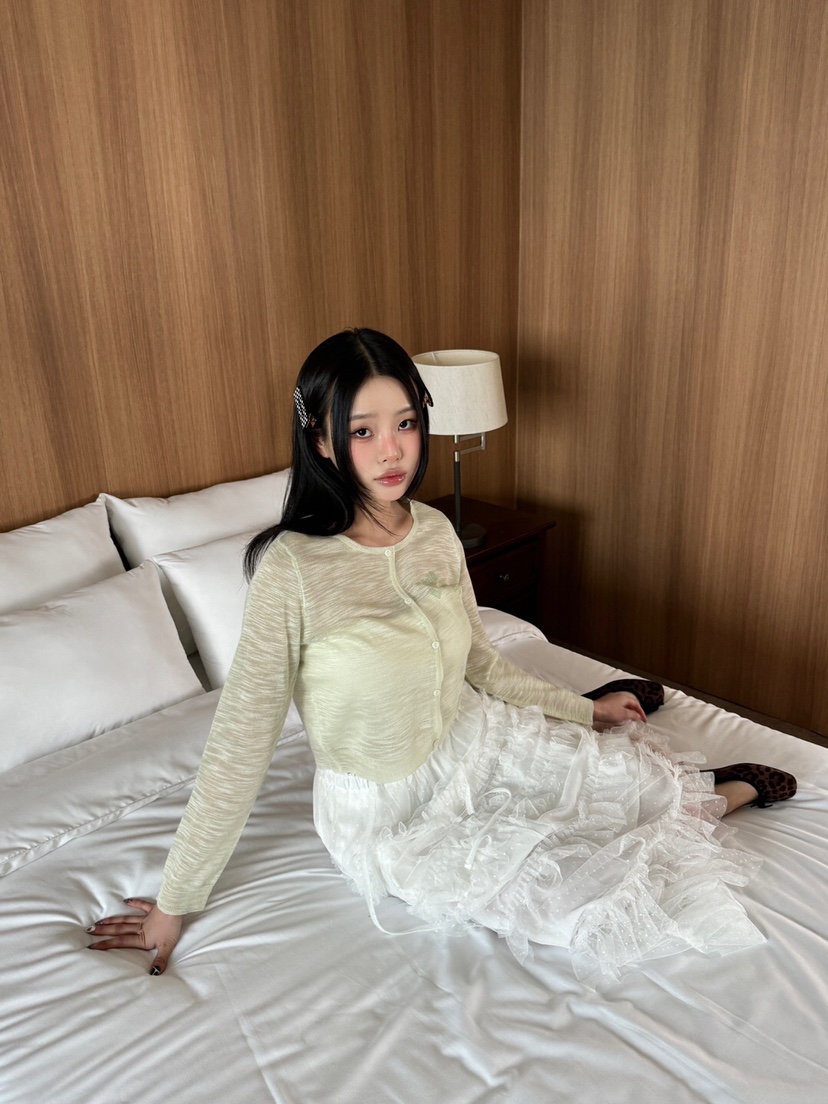 MAISONDEGLORY韓國直郵㊣東大門實拍女裝新款休閑針織衫開衫MAISON DE GLORY針織衫