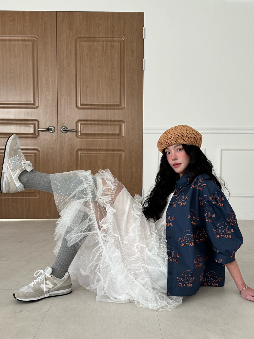 MAISONDEGLORY韓國直郵㊣東大門實拍女裝新款時尚襯衫蕾絲衫MAISON DE GLORY襯衫/蕾絲衫