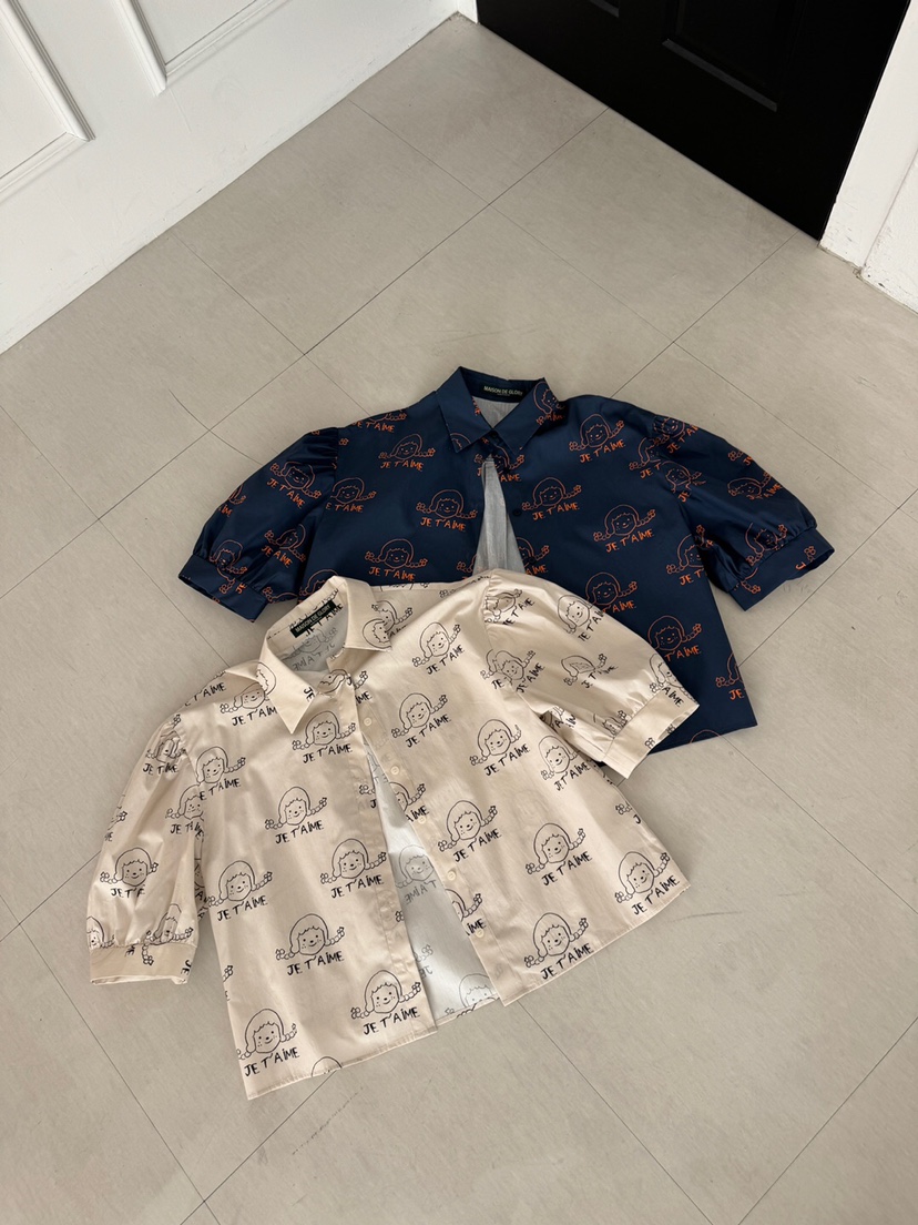 MAISONDEGLORY韓國直郵㊣東大門實拍女裝新款時尚襯衫蕾絲衫MAISON DE GLORY襯衫/蕾絲衫