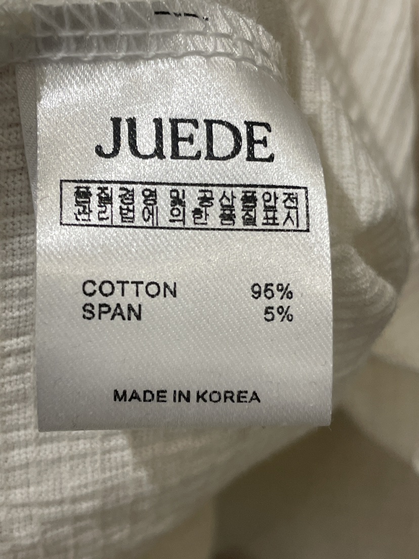 JUEDE(此品牌容易投訴)韓國直郵女士新款真品職業熱賣T恤JUEDET恤