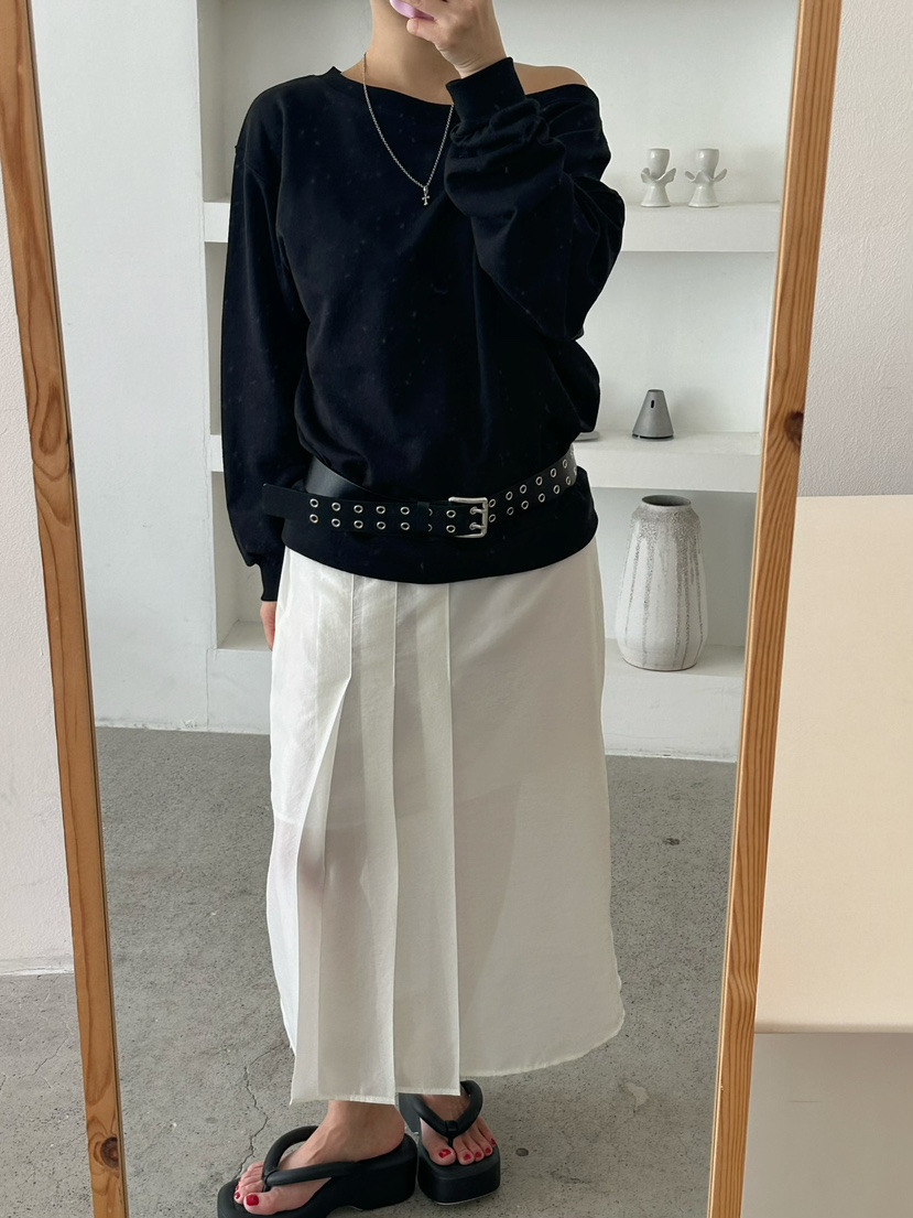 BYRING韓國直郵女士新款職業熱賣時尚推薦人氣半身裙中短裙BYRING半身裙/中短裙