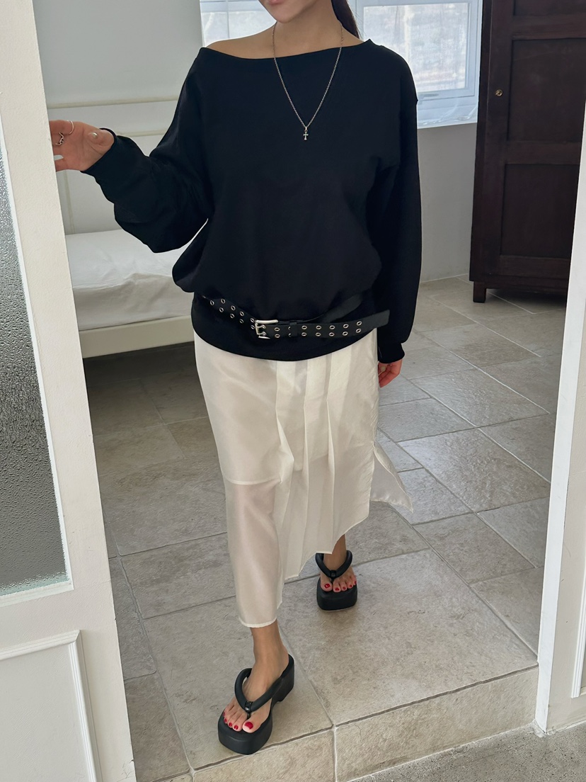 BYRING韓國直郵女士新款職業熱賣時尚推薦人氣半身裙中短裙BYRING半身裙/中短裙