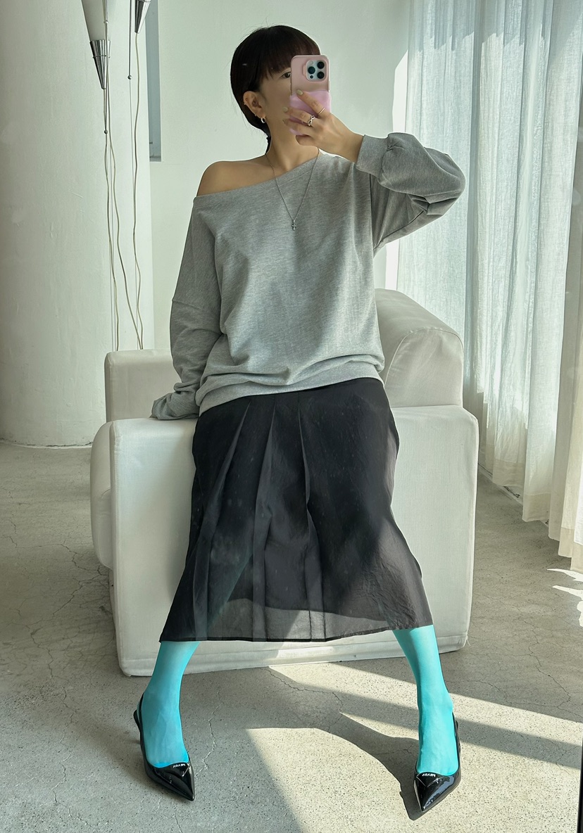 BYRING韓國直郵女士新款職業熱賣時尚推薦人氣半身裙中短裙BYRING半身裙/中短裙