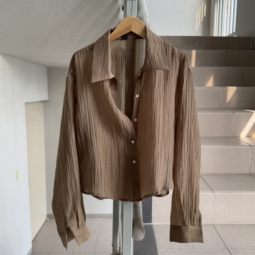 I BLLE韓國直郵女裝新款真品人氣25春夏推薦熱賣襯衫蕾絲衫I BLLE襯衫/蕾絲衫
