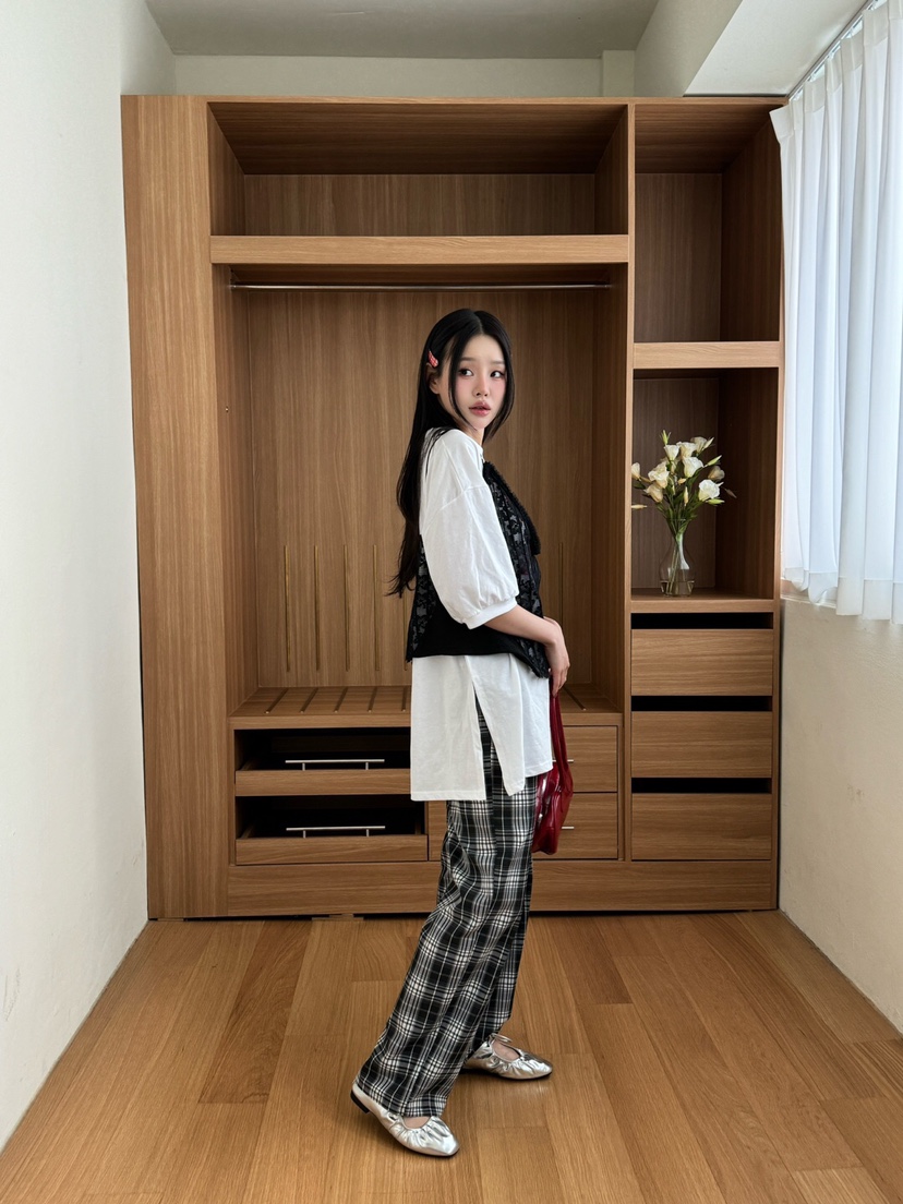 MAISONDEGLORY東大門代購女裝新款休閑25春夏吊帶背心不含內搭MAISON DE GLORY吊帶/背心