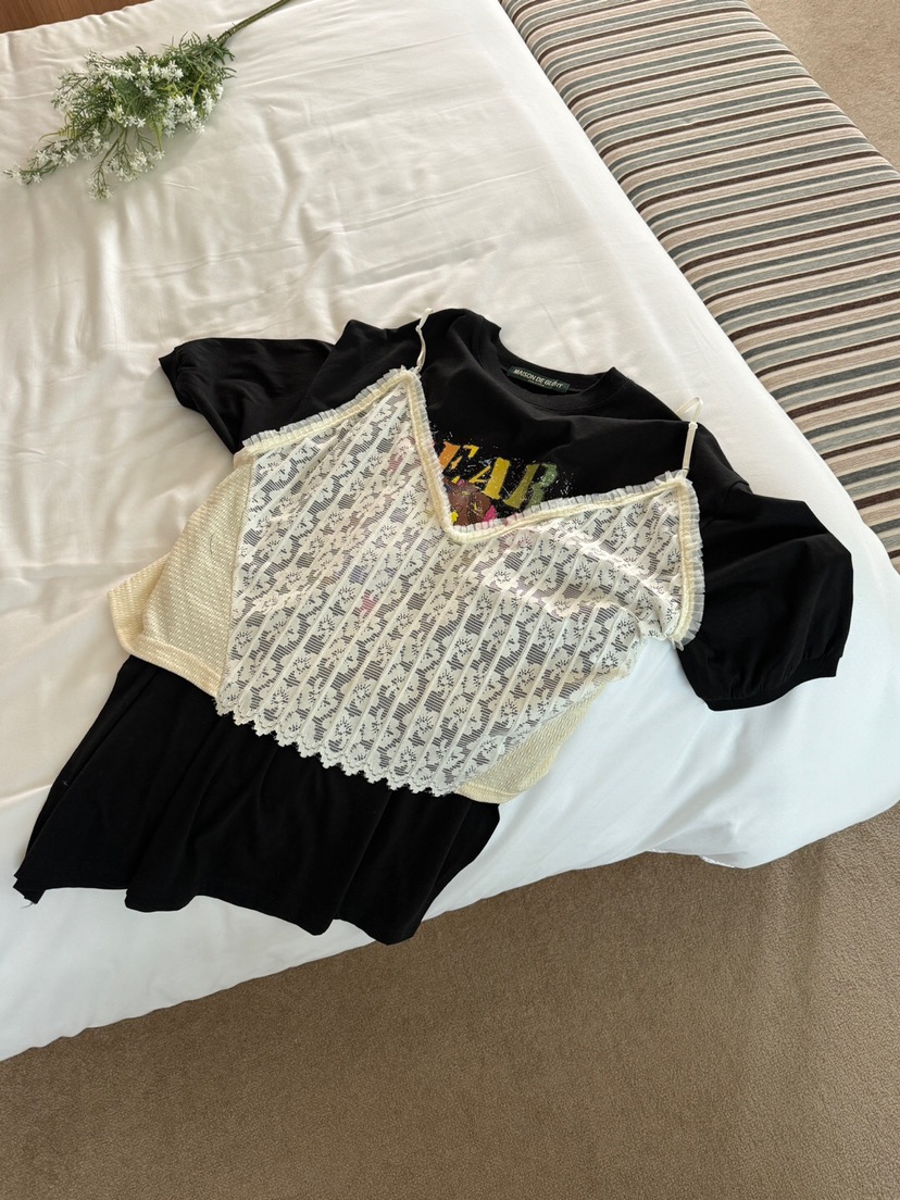 MAISONDEGLORY東大門代購女裝新款休閑25春夏吊帶背心不含內搭MAISON DE GLORY吊帶/背心
