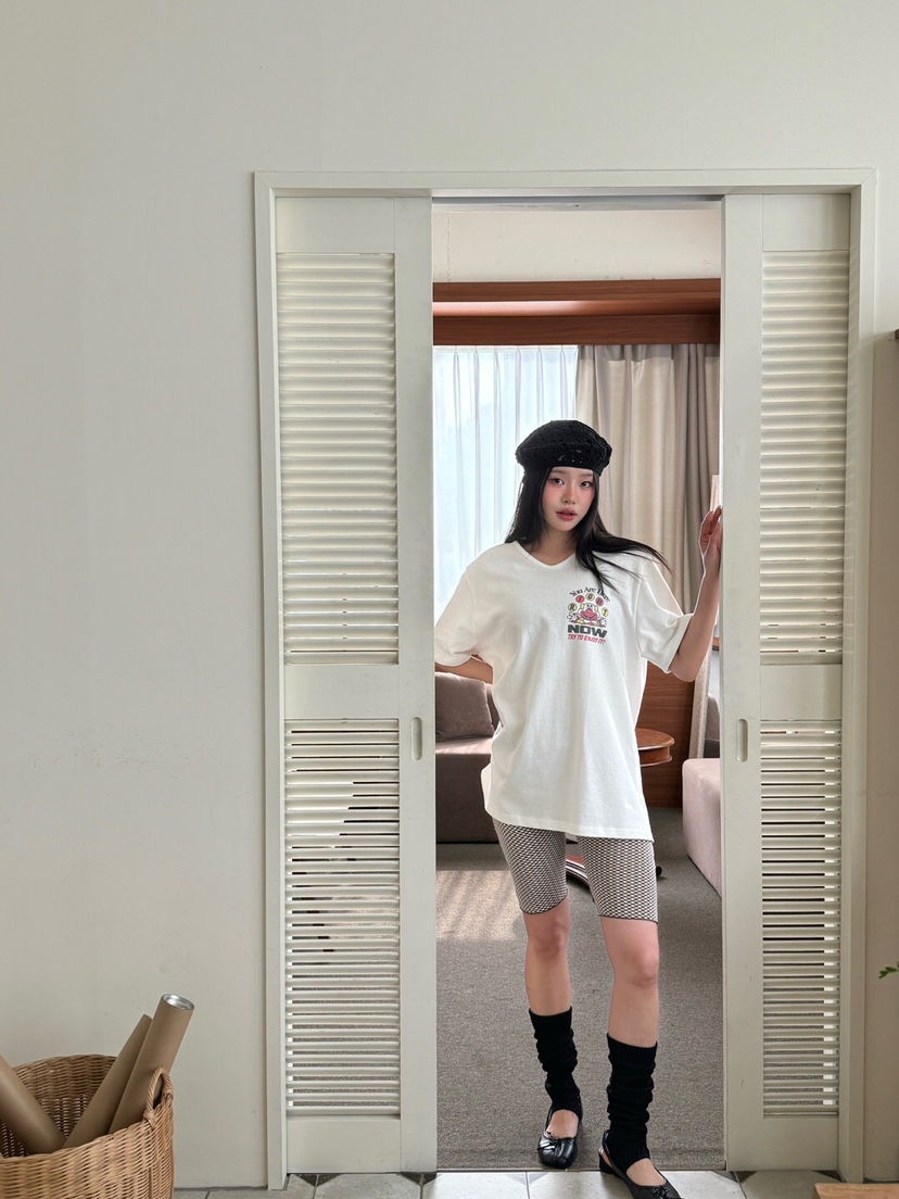 MAISONDEGLORY韓國直郵女士新款時尚推薦熱賣人氣職業25春夏T恤MAISON DE GLORYT恤