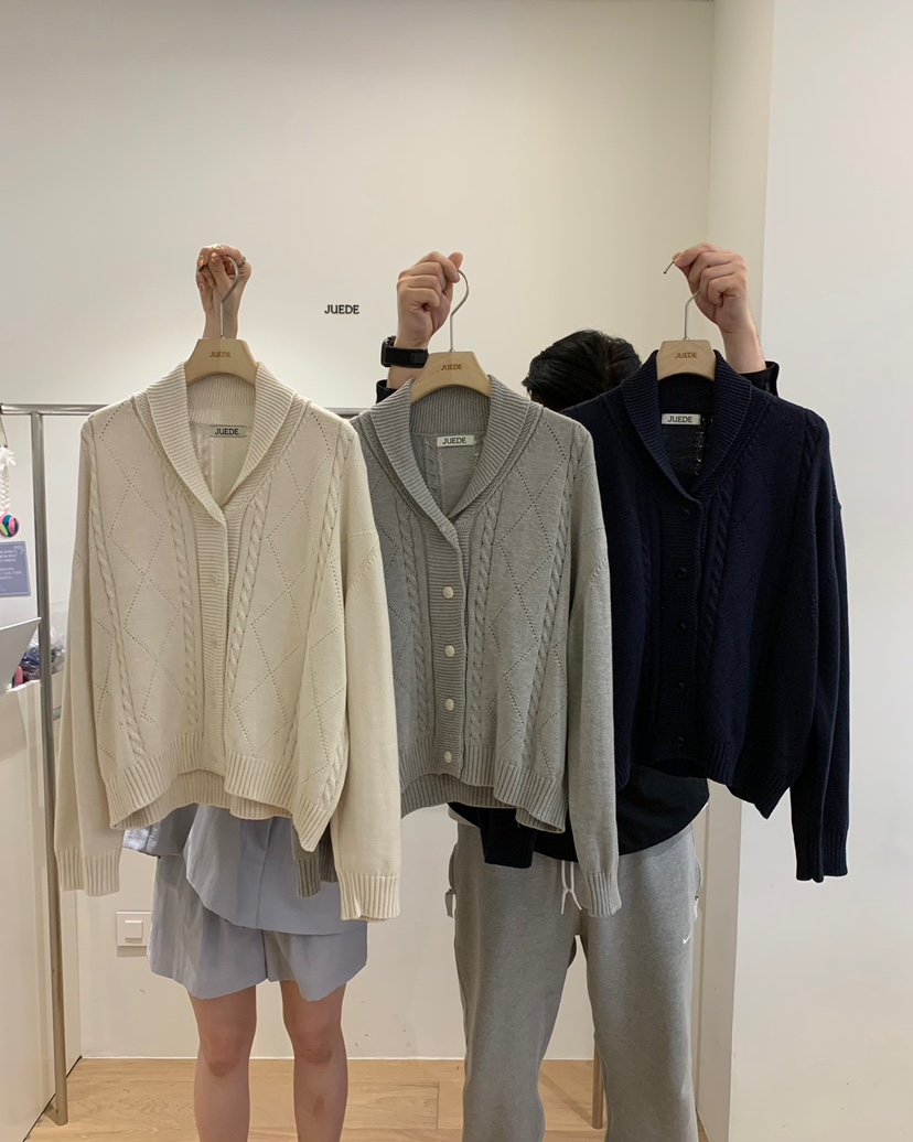 JUEDE(此品牌容易投訴)韓國直郵㊣女裝新品推薦人氣時尚夾克JUEDE夾克