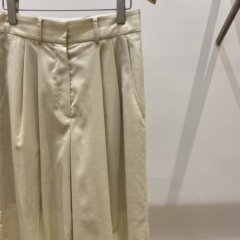 SILVER直郵韓國代購㊣女裝新款休閑熱賣25春夏時尚休閑褲羊毛SILVER休閑褲