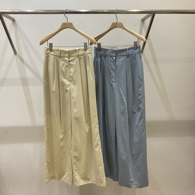 SILVER直郵韓國代購㊣女裝新款休閑熱賣25春夏時尚休閑褲羊毛SILVER休閑褲