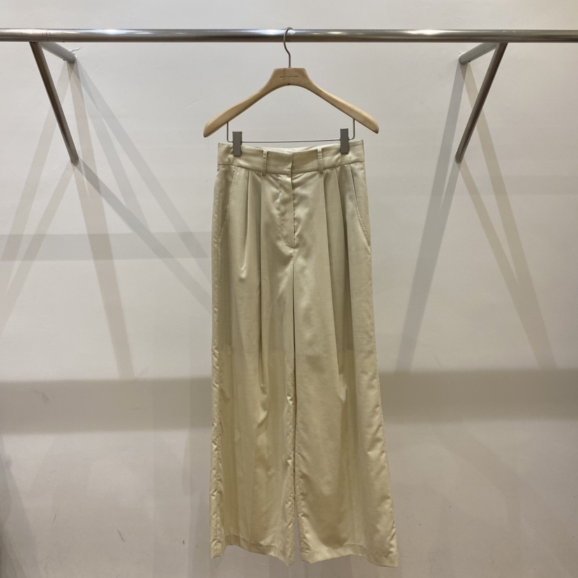 SILVER直郵韓國代購㊣女裝新款休閑熱賣25春夏時尚休閑褲羊毛SILVER休閑褲圖色1