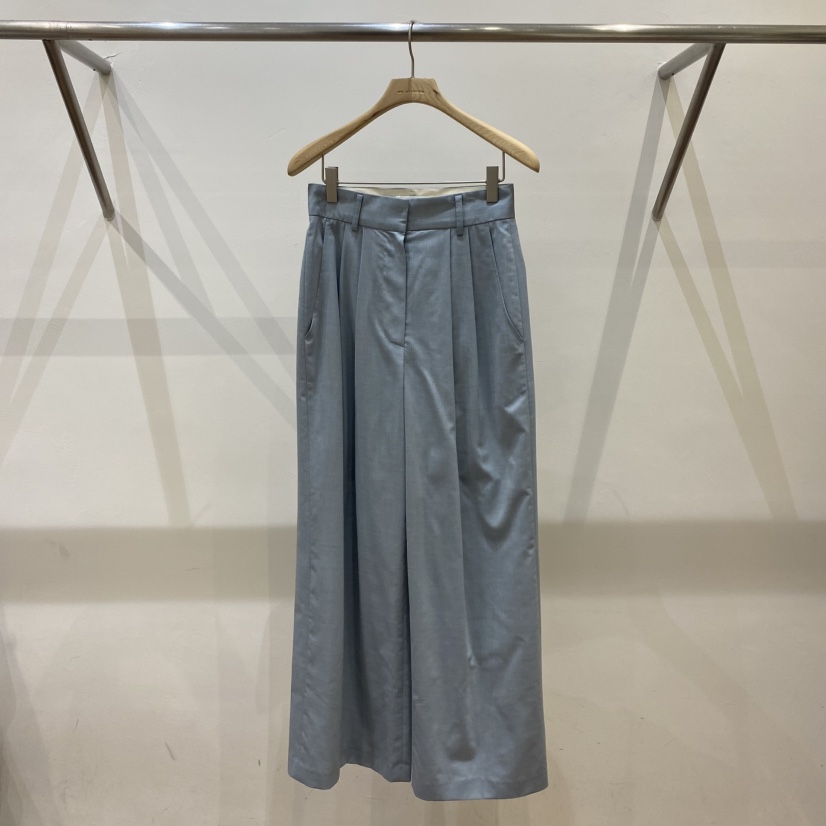 SILVER直郵韓國代購㊣女裝新款休閑熱賣25春夏時尚休閑褲羊毛SILVER休閑褲圖色2