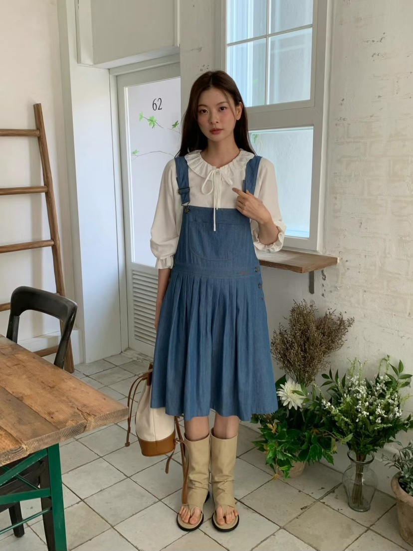 ANOU韓國直郵㊣女裝新款25春夏推薦職業時尚休閑人氣連衣裙ANOU連衣裙