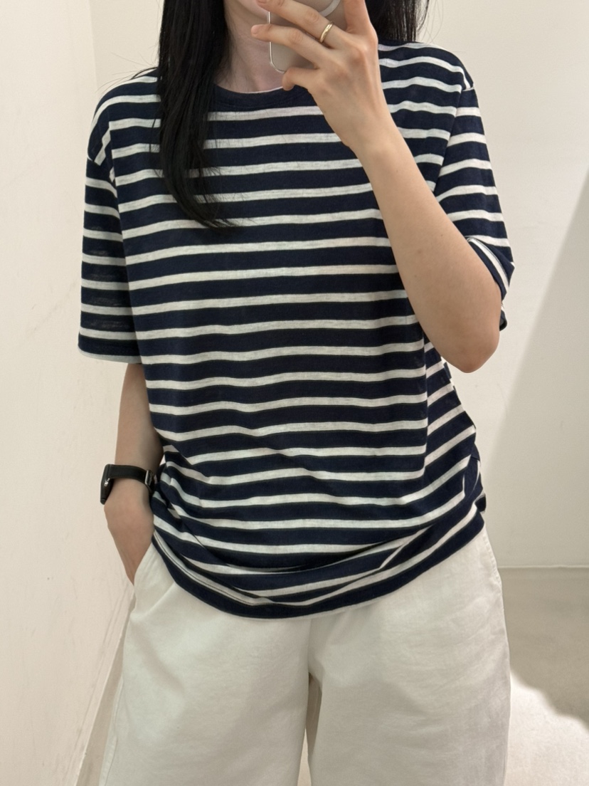 MONE-A韓國㊣直郵東大門代購女裝新品熱賣25春夏T恤大力水手MONE-AT恤