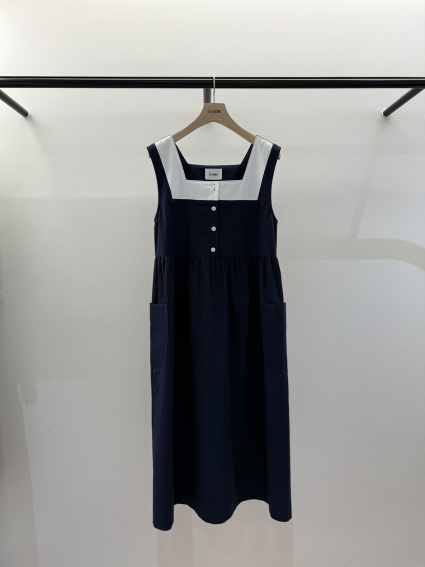 LA CREME韓國㊣直郵東大門代購女裝新品熱賣休閑職業連衣裙LA CREME連衣裙圖色3