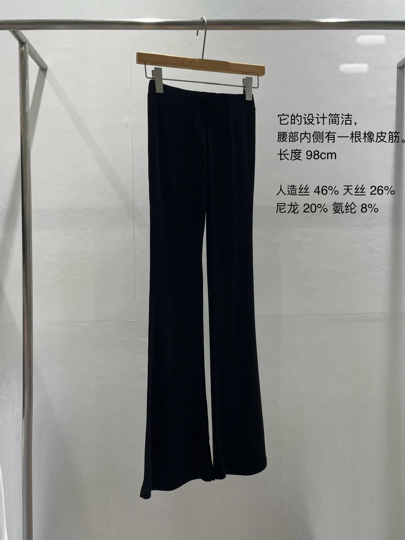 ALLVIBE直郵韓國代購㊣女裝新款人氣職業25春夏休閑休閑褲喇叭ALLVIBE休閑褲