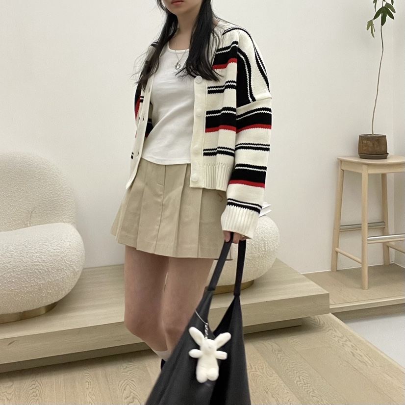 ALLVIBE直郵韓國代購㊣女裝新款時尚人氣推薦職業熱賣針織衫ALLVIBE針織衫