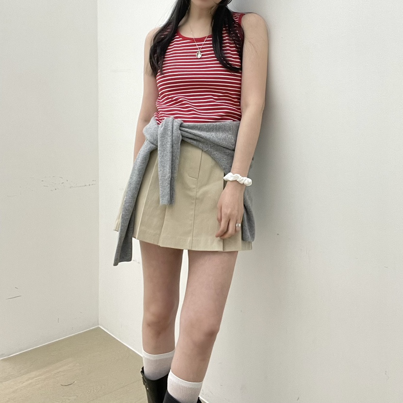 ALLVIBE直郵韓國代購㊣女裝新款人氣職業25春夏休閑吊帶背心ALLVIBE吊帶/背心