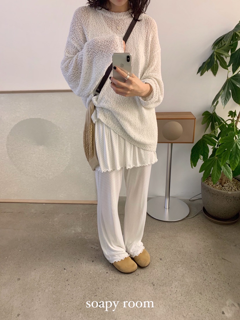 SOAPYROOM韓國㊣直郵東大門代購女裝新款職業人氣休閑休閑褲SOAPYROOM休閑褲