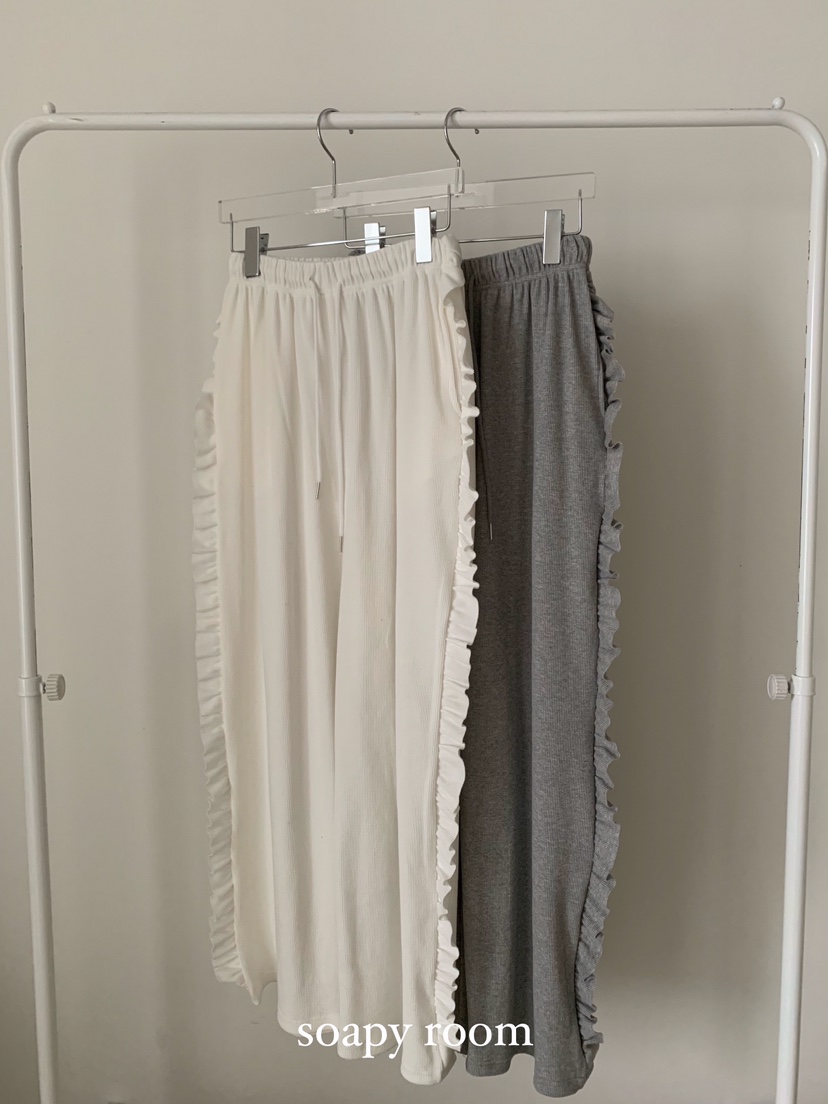 SOAPYROOM韓國直郵㊣東大門實拍女裝新品時尚職業25春夏休閑褲SOAPYROOM休閑褲