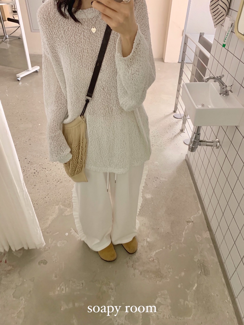SOAPYROOM韓國直郵㊣東大門實拍女裝新品時尚職業25春夏休閑褲SOAPYROOM休閑褲