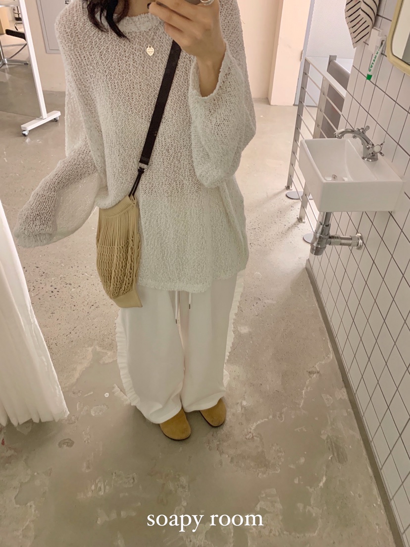 SOAPYROOM直郵韓國代購㊣女裝新品人氣熱賣職業推薦時尚針織衫SOAPYROOM針織衫