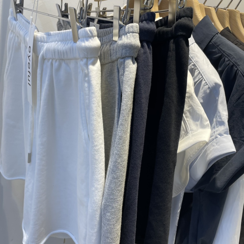 EYEFUL-Q韓國直郵㊣女裝新品休閑職業時尚推薦25春夏人氣短褲eyeful短褲