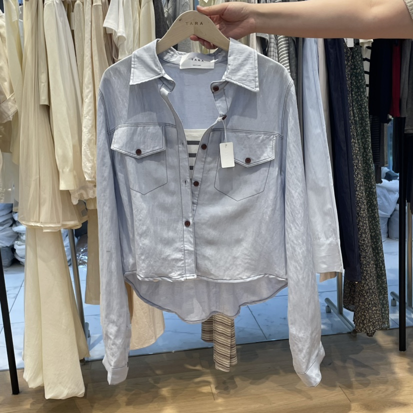 TARA韓國直郵㊣女裝新品人氣熱賣休閑推薦職業25春夏時尚套裝TARA套裝圖色2