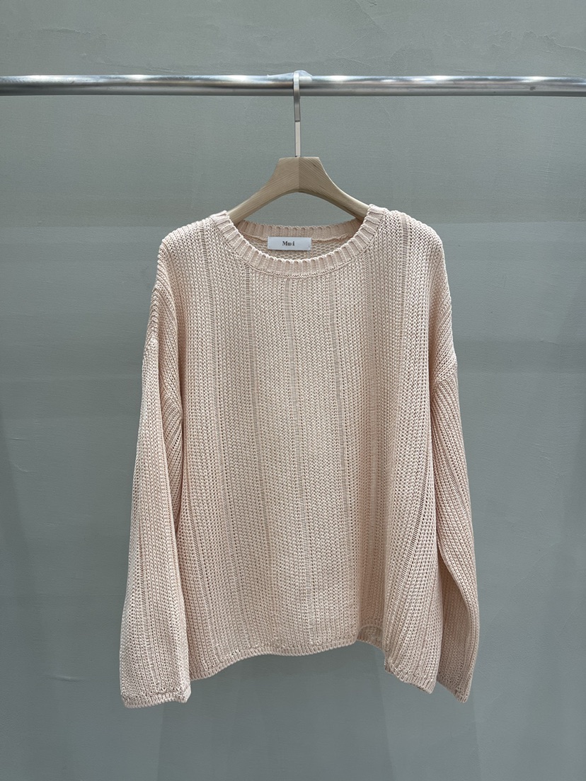 MU i韓國直郵㊣東大門實拍女裝新品職業熱賣推薦時尚針織衫A.b/AUTUMN BEIGE針織衫圖色2