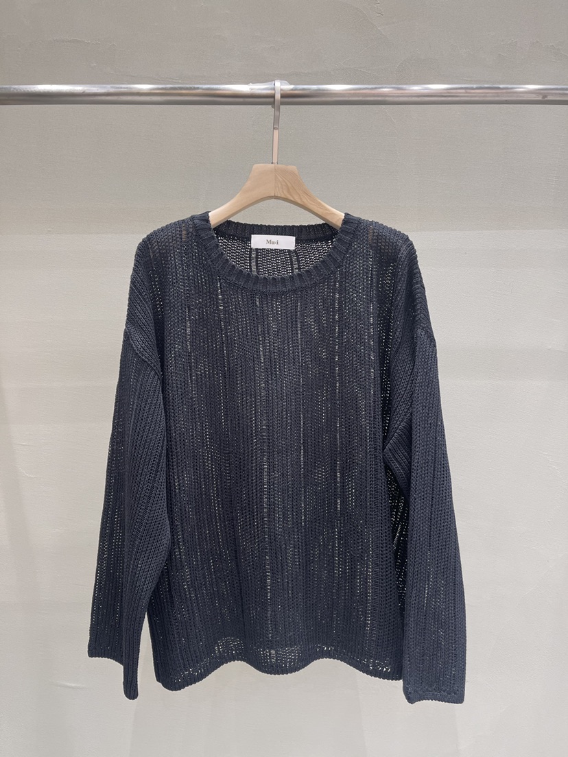 MU i韓國直郵㊣東大門實拍女裝新品職業熱賣推薦時尚針織衫A.b/AUTUMN BEIGE針織衫圖色3