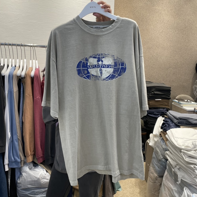 HEIL直郵韓國代購㊣女裝新款職業25春夏休閑人氣推薦時尚T恤HEILT恤圖色2