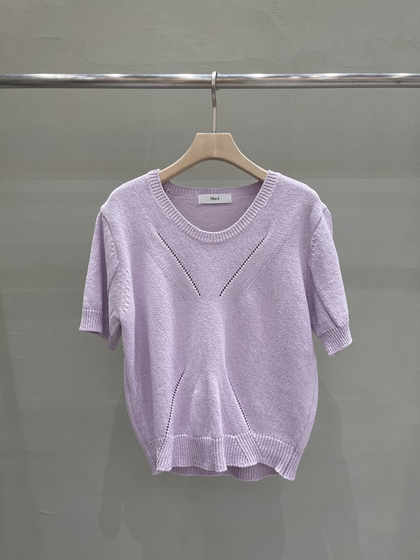 MU i韓國㊣直郵東大門代購女裝新品休閑時尚職業人氣針織衫A.b/AUTUMN BEIGE針織衫圖色3