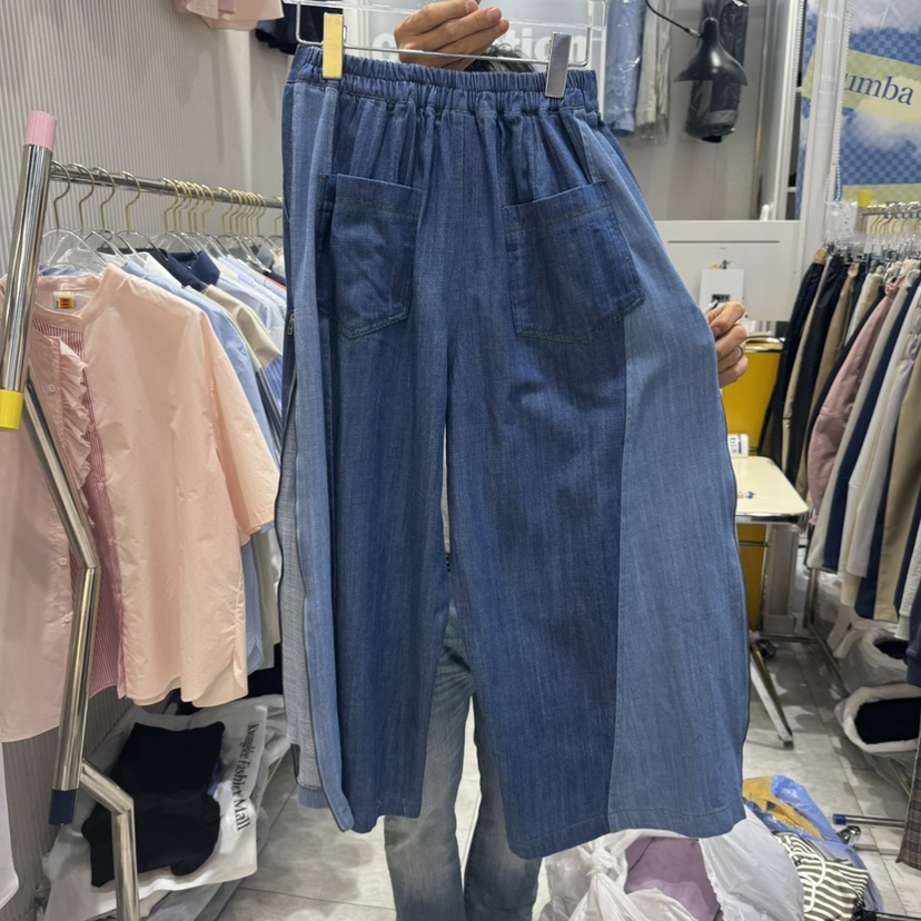 RUMBA韓國直郵㊣女裝新品時尚人氣25春夏職業休閑休閑褲復古RUMBA休閑褲