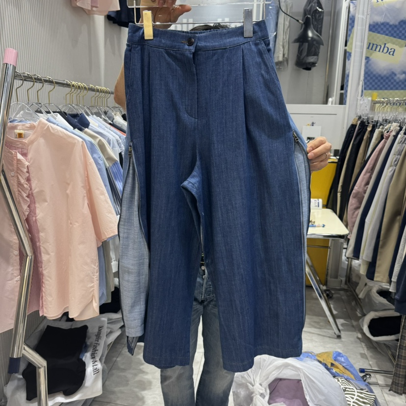 RUMBA韓國直郵㊣女裝新品時尚人氣25春夏職業休閑休閑褲復古RUMBA休閑褲