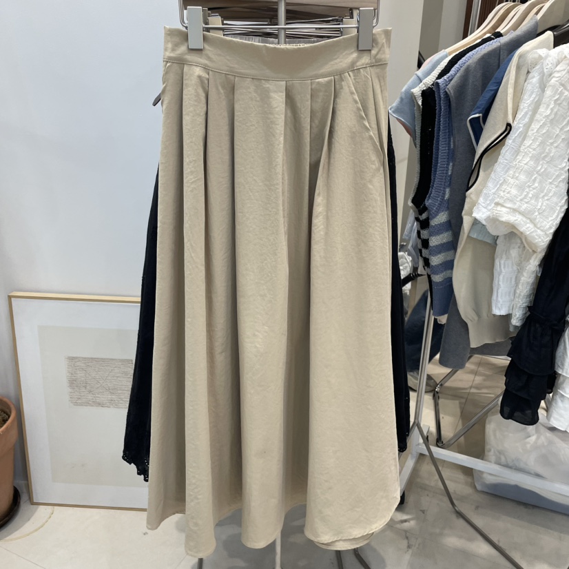 J&amp;C韓國㊣直郵東大門代購女裝新品熱賣職業25春夏長裙J&C/J.BLANC長裙圖色1