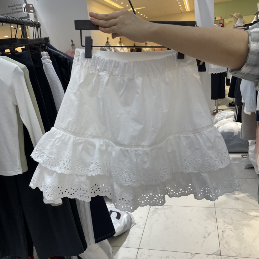 A2/D2韓國㊣直郵東大門代購女裝新款時尚人氣25春夏短裙蕾絲A2/D2短裙