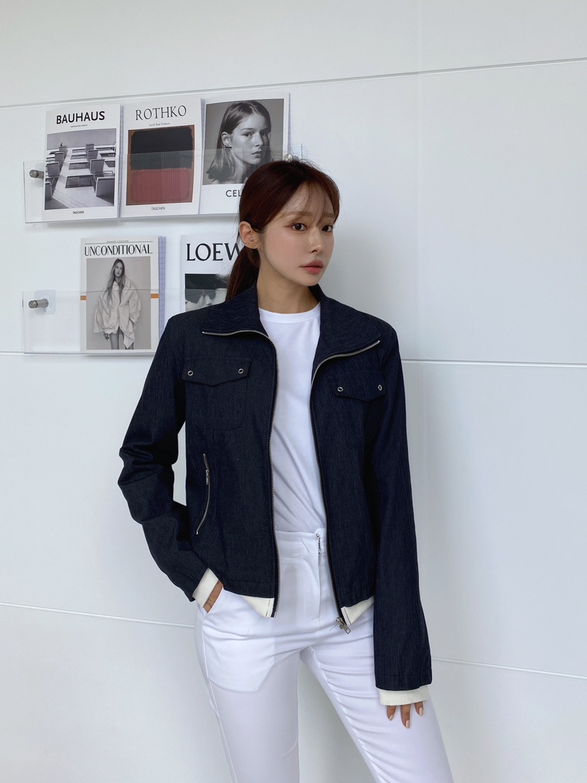 CLOTH韓國㊣直郵東大門代購女裝新款推薦時尚人氣休閑熱賣夾克CLOTH夾克