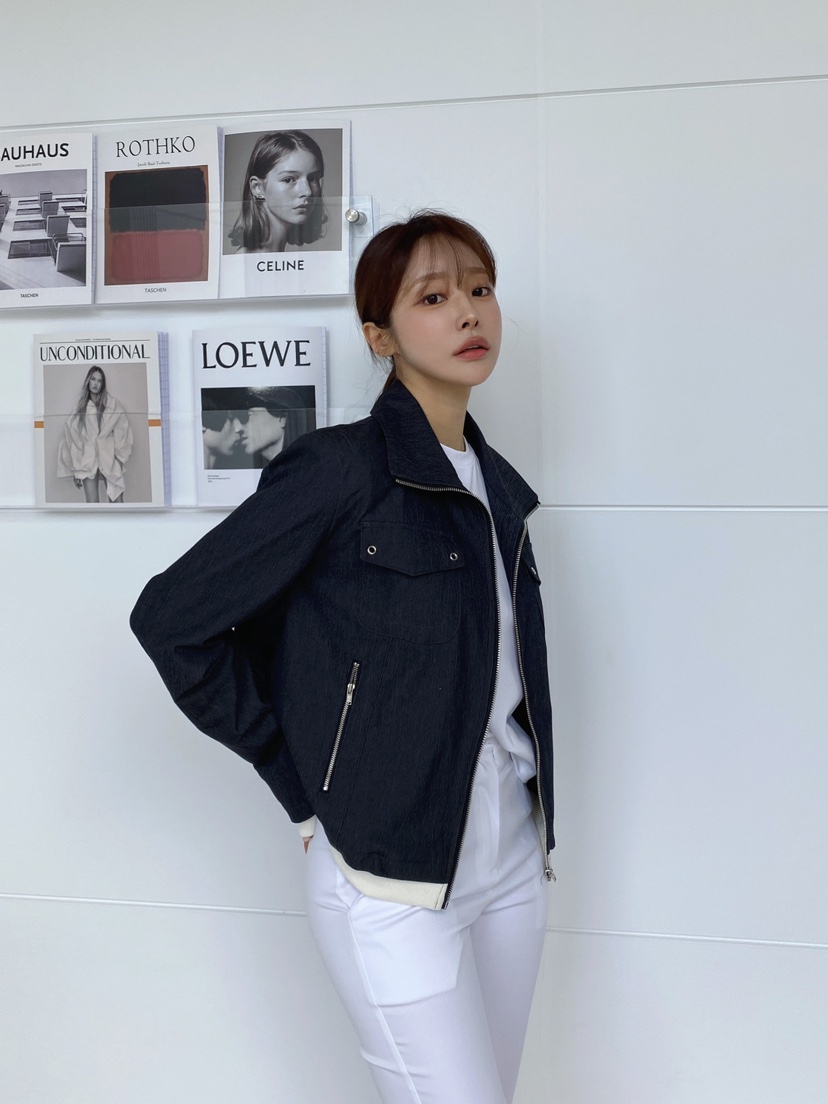 CLOTH韓國㊣直郵東大門代購女裝新款推薦時尚人氣休閑熱賣夾克CLOTH夾克