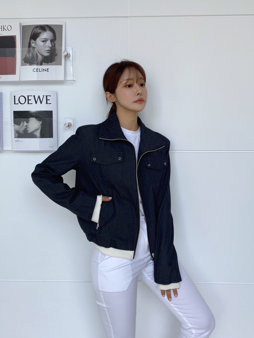 CLOTH韓國㊣直郵東大門代購女裝新款推薦時尚人氣休閑熱賣夾克CLOTH夾克